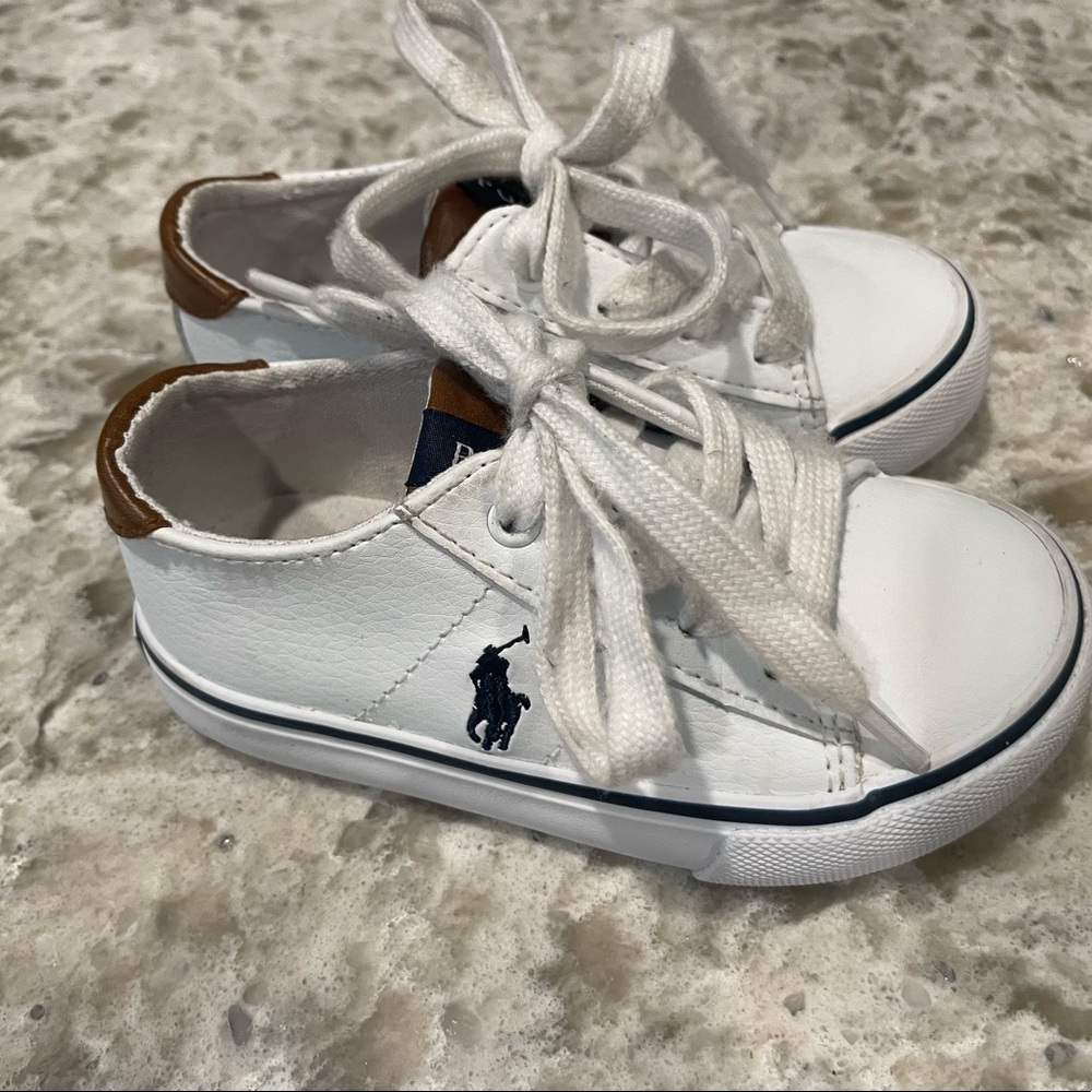 White Polo shoes